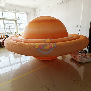 Özelleştirilmiş şişme toprak Mars Saturn güneş sistemi dokuz gezegen balon dev şişme gezegen Saturn olay için - Product Image 3