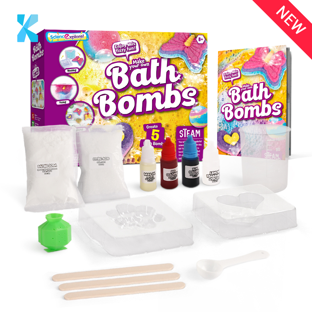 Science Explore! Make your own Bath Bomb