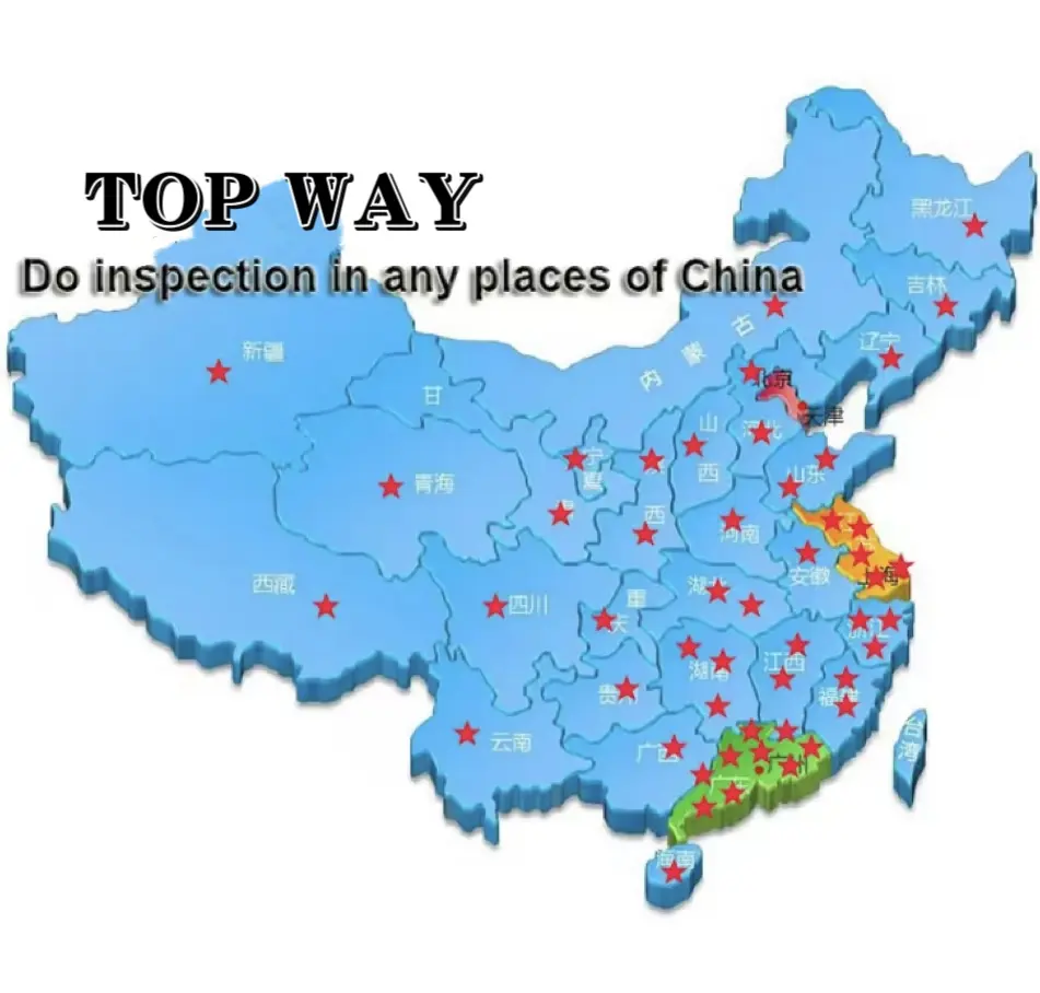Ispezione delle merci servizio di controllo completo società di ispezione di terze parti In cina Shenzhen Guangzhou Zhejiang Yiwu Dalian Ningbo