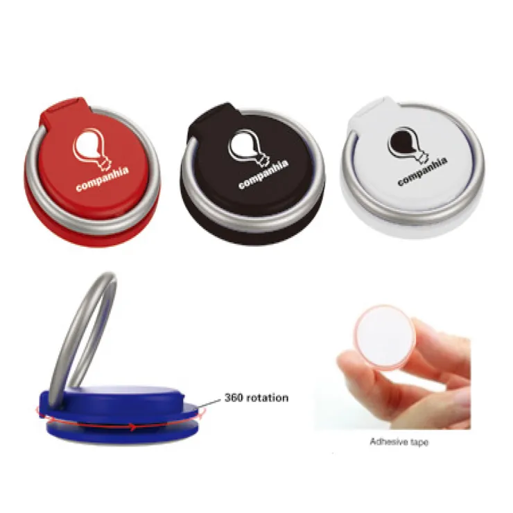 plastic/metal finger ring cell phone stand /funny desktop cell phone holder with oem logo yc887