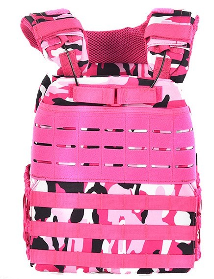 Pink weighted vest