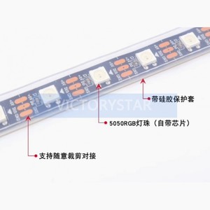 5V RGB <strong>LED</strong> strip suitable for <strong>Arduino</strong> UNO programmable rainbow 12meter flowing light makerHow many light beads does one have 60