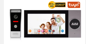 Videoportero inalámbrico Tuya para sistema de intercomunicación bidireccional doméstico con pantalla táctil a color de 7 pulgadas 1080P - Product Image 2