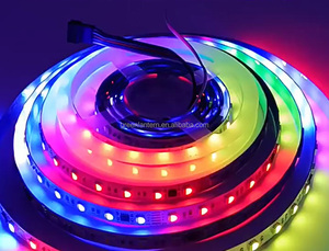 Programable TM512AC 12V 24V DMX512 impermeable DMX 5050 direccionable Digital RGB Pixel LED Strip Club DJ luces de escenario Luz de fiesta - Product Image 3