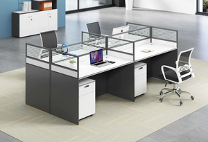 Prima Modern Executive Desk Large Office Brown <strong>Computer</strong> Conference Table Simple Workstation Business Furniture for Home Office - Product Image 2