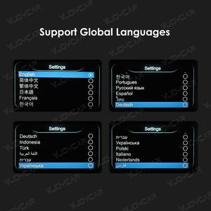 Vjoycar không dây xe BLE Carplay Head up Display Navigation H10 Google bản đồ miễn phí cửa sổ xe chiếu lái xe an toàn - Product Image 5