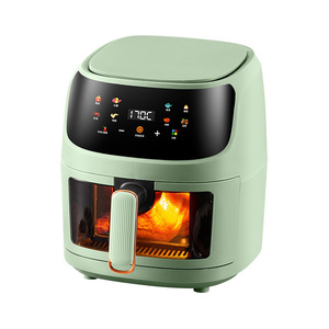 Friggitrice automatica multifunzione ad aria con finestra a vista prezzo di fabbrica per uso domestico - Product Image 1