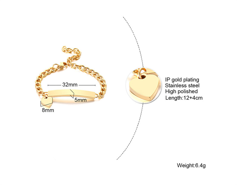 Bracelet enfant doré 6