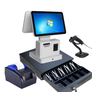 Android Windows <strong>Systems</strong> Desktop Cash Register POS Machine with Printer Scanner Cash Box for Business Use - Product Image 1