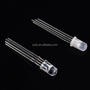 5mm LED-Lampe RGB 4-polige gemeinsame Kathode/gemeinsame Anode Wasser reinigung diffuse 4-polige Regenbogen-LED-Diode - Product Image 2