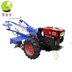 中国制造商直接生产的优质便携式手扶微型拖拉机2WD，配有长发发动机变速箱