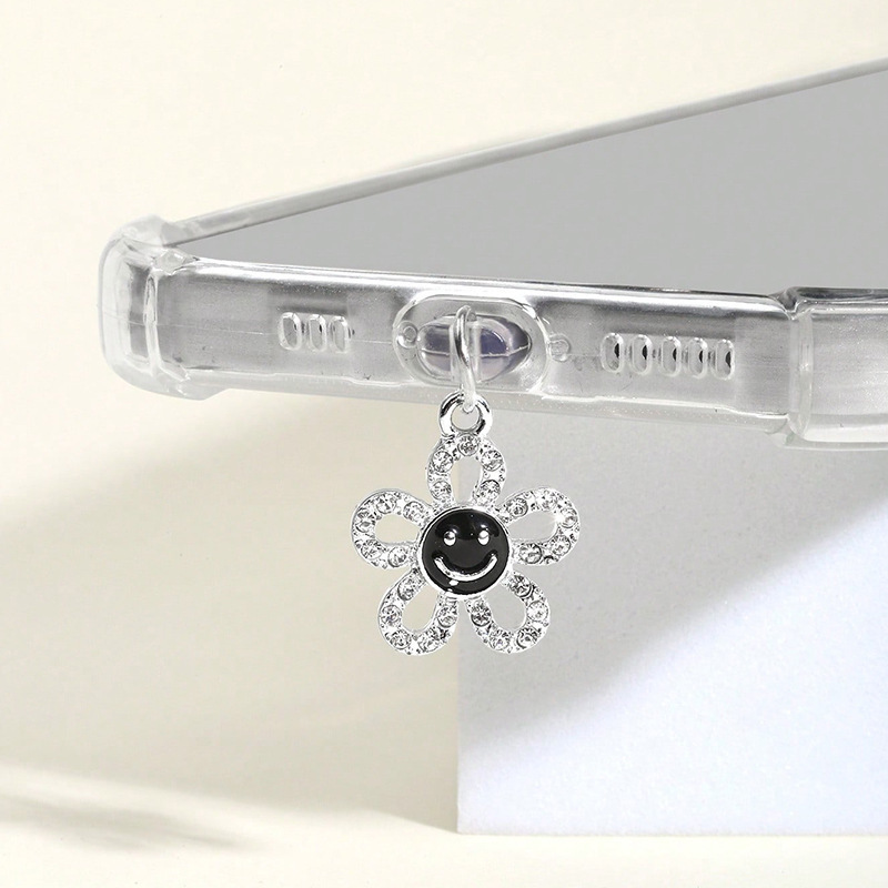 Smiley diamond flowers