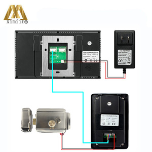 Sistema de Control de Acceso de tarjeta Rfid sistema de timbre de puerta de teléfono con vídeo de 7 "a Color con lector de tarjetas Rfid de 125Khz sistema de intercomunicación - Product Image 6