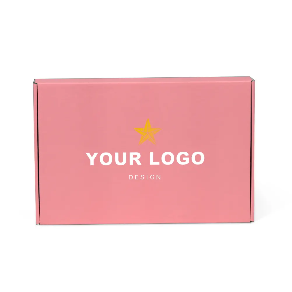 Personalización de gama alta logotipo personalizado cuidado de la piel cosméticos maquillaje embalaje caja de regalo respetuoso con el medio ambiente verde cartón corrugado carpetas XY