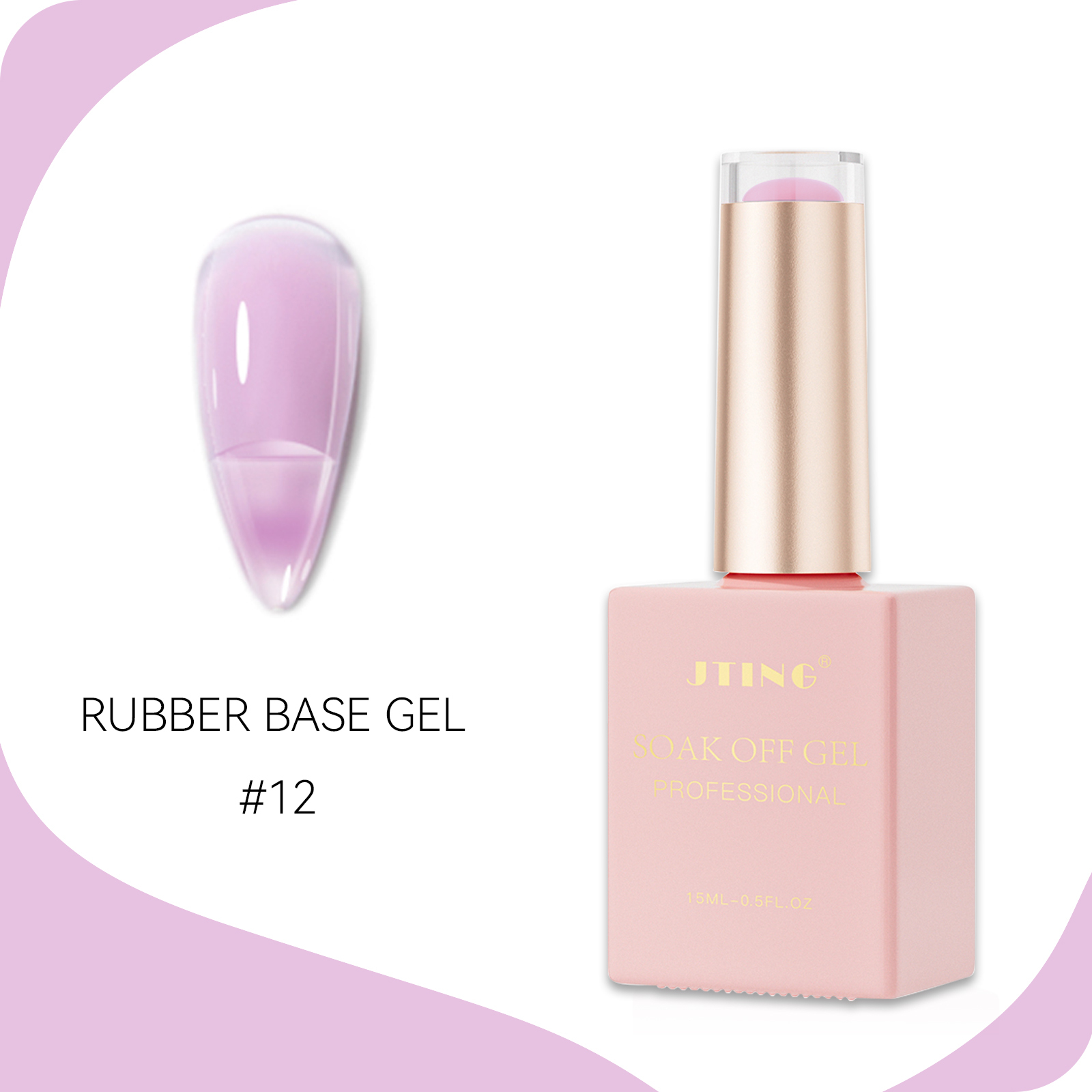 #12 rubber base gel