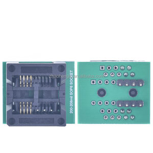 <strong>SOP8</strong> to DIP8 IC <strong>Programmer</strong> <strong>Socket</strong> 150mil 200mil Wide Body Narrow Body Adapter Module Gold Plated Test <strong>Socket</strong> Dropshipping - Product Image 6