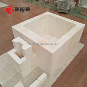 Azs อิฐทนไฟสำหรับเตาเผาแก้วอิฐเซอร์โคเนียหลอมแบบกำหนดเอง - Product Image 3