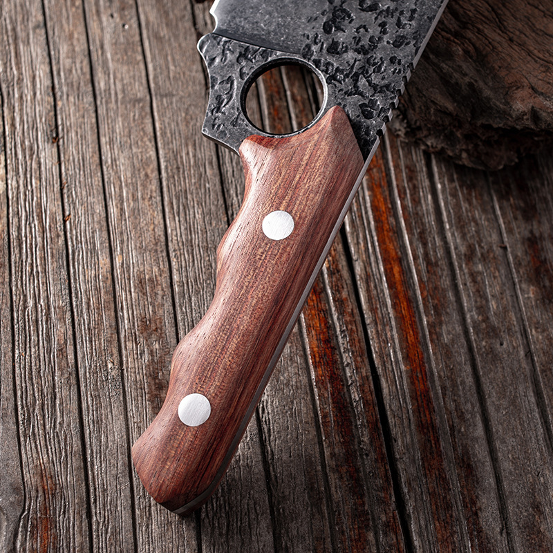Mini Portable Outdoor Survival Camping Knife Kitchen Chopping Meat Fish Vegetable Knife Kitchen Chef Small Cleaver Knife