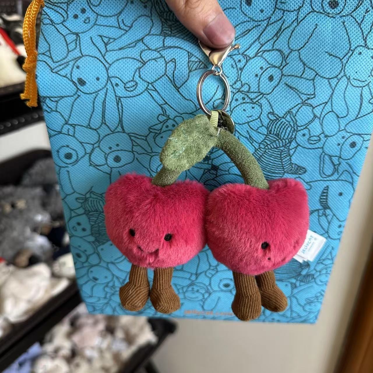 Pendentif cerise