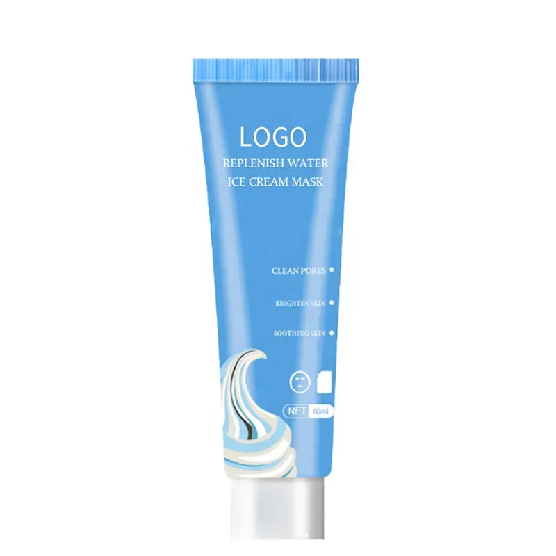 Masque facial réparant et hydratant à l'acide salicylique, crème glacée Ultra nettoyante, g, OEM