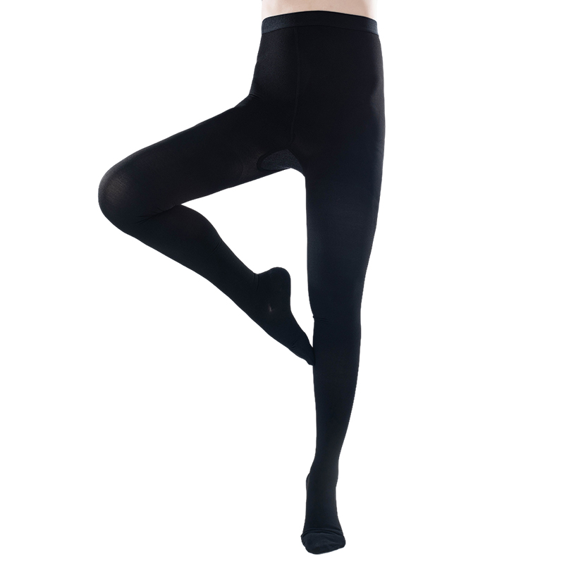 Black Pantyhose Closed toe 20-30mmhg