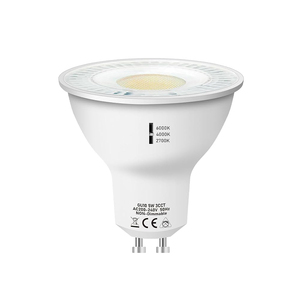 หลอดไฟ GU10 LED 5W 550LM หรี่แสงไม่ได้120 ° สปอตไลท์40W หลอดฮาโลเจนสำหรับใช้แทนในครัว