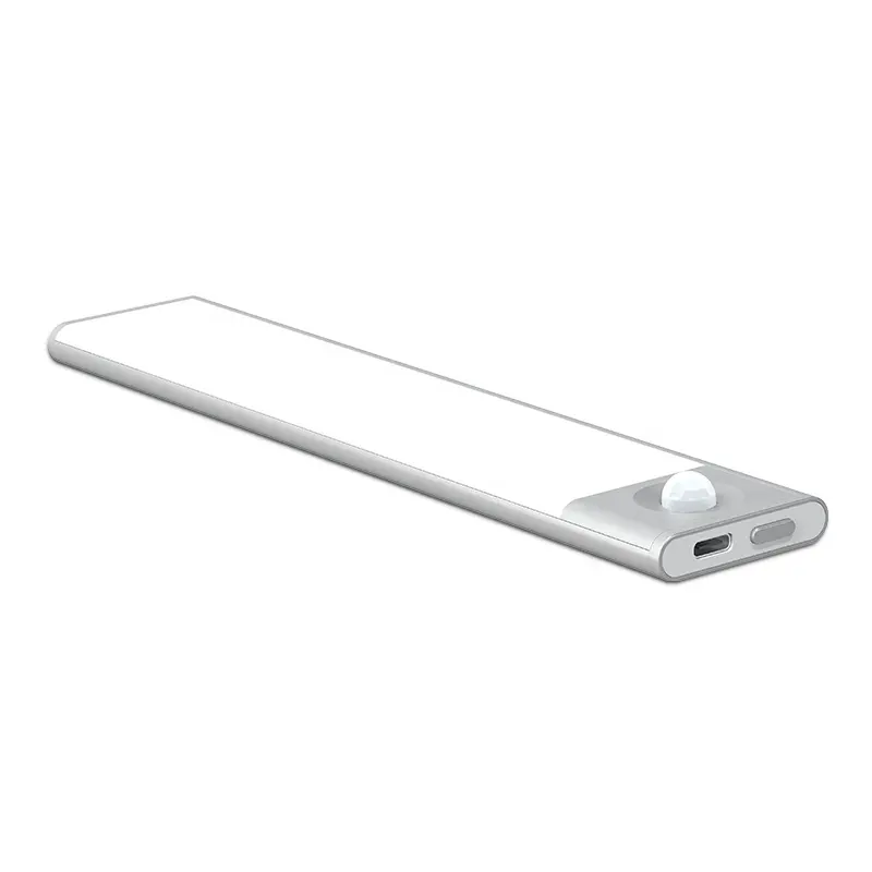 Lumière de placard USB sans fil de cuisine, éclairage sous-meuble Led avec détecteur de mouvement