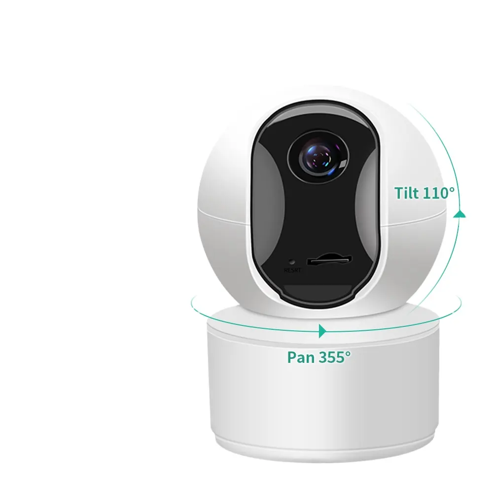 Mini cámara PTZ para interiores, 4K, 2,4 Ghz, 5G, Wifi, inalámbrica, 8MP, Digital, inteligente, sistema de cámara de seguridad CCTV para el hogar, versión nocturna