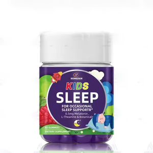 レディストックガバ睡眠ガミーズメラトニン効果的なフォーミュラ大人用サプリメントより良い睡眠迅速発送卸売