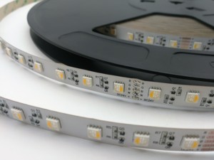 RGBW SMD5050 ERP B สายไฟ LED แบบไม่ใช้แรงดันไฟฟ้าระดับ60 les/ M DC24V ความกว้าง12มม. IP20 RGBW SMD5050 - Product Image 5