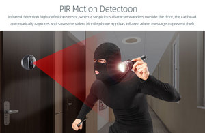 Advanced Smart Video Doorbell <strong>System</strong> with 4.3 Inch Color Screen Featuring Ring <strong>Intercom</strong> Communication for Enhanced <strong>Home</strong> Security - Product Image 6