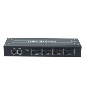 U525L H.264 H.265 4 kanal HDMI kodlayıcı IPTV ve YouTube Facebook canlı akışı için dijital TV Video HD 1080P kodlayıcı - Product Image 2
