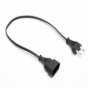 C14 ถึง 5-15R/5-20R Comb สายไฟ AC, 2-in-1 C14 15Amp ถึง T ใบมีด 20Amp สาย AC Converter, IEC 3Pole ปลั๊ก USA หญิง Nema 5- - Product Image 1