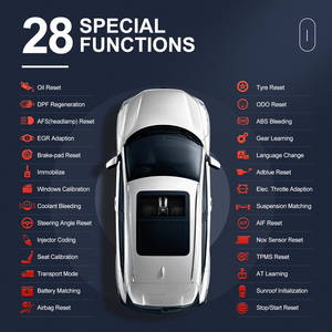 2025 ANCEL DS700 Ali Bidirektion aler Scanner Autoschlüssel-Programmier werkzeug Bluetooth 34 System Reset Services Diagnose tool - Product Image 2
