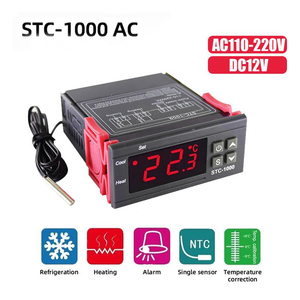 Controlador de humedad Digital AC 110-220V 10A termostato STC-1000 controlador de temperatura de salida de dos relés para incubadora - Product Image 3