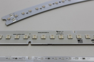 สายโมดูล LED แบบปรับได้22นิ้ว RGBW แอดเดรสโมดูลแถบไฟ LED ความ200LM - Product Image 2