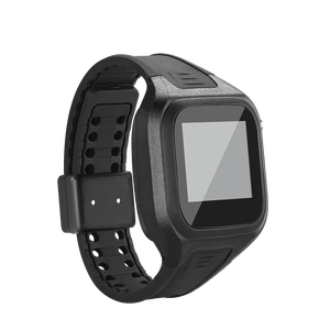 เครื่องติดตาม GPS 4G สำหรับนักโทษป้องกันการงัดแงะป้องกันการตัดข้อมือนาฬิกาอิเล็กทรอนิกส์สำหรับกักบริเวณในบ้าน
