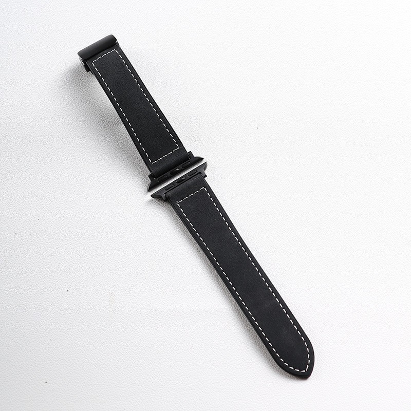 Cuir givré noir