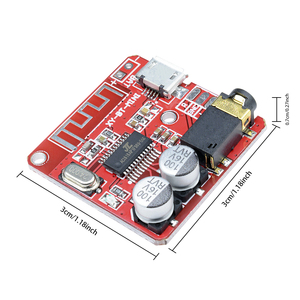 XY-BT-Mini Mp3 BT 4,1 Placa de decodificación 5V decodificador sin pérdidas altavoz de coche placa de circuito de Audio módulo receptor de Audio ESTÉREO