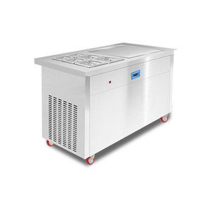 Chất lượng tốt chiên kem cuộn máy/Fry máy nước đá chiên kem/<span class=keywords><strong>Ice</strong></span> <span class=keywords><strong>Cream</strong></span> Con lăn máy - Product Image 1