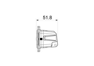 リバースブレーキライト警告トラックの再取り付け用の新しい6インチ30W48WオフロードカーブLEDドライビングワークライト - Product Image 5