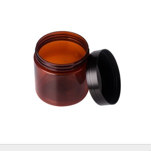 Toptan gıda sınıfı 100g 120g 150g 200g <span class=keywords><strong>250g</strong></span> 300g 400g 500g amber temizle PET plastik kavanoz alüminyum plastik vidalı kapak