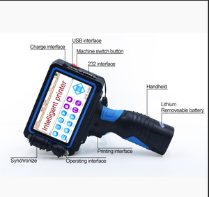2021 nuovo codice della Data di Sistema Tenuto In Mano Portatile a getto d'inchiostro Macchina da Stampa Data di Scadenza Stampante - Product Image 1