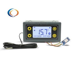 Módulo controlador de temperatura ST10W 10A, termostato remoto WIFI, 6-30V, calefacción de refrigeración, aplicación, interruptor de sincronización, medidor de temperatura, - Product Image 1