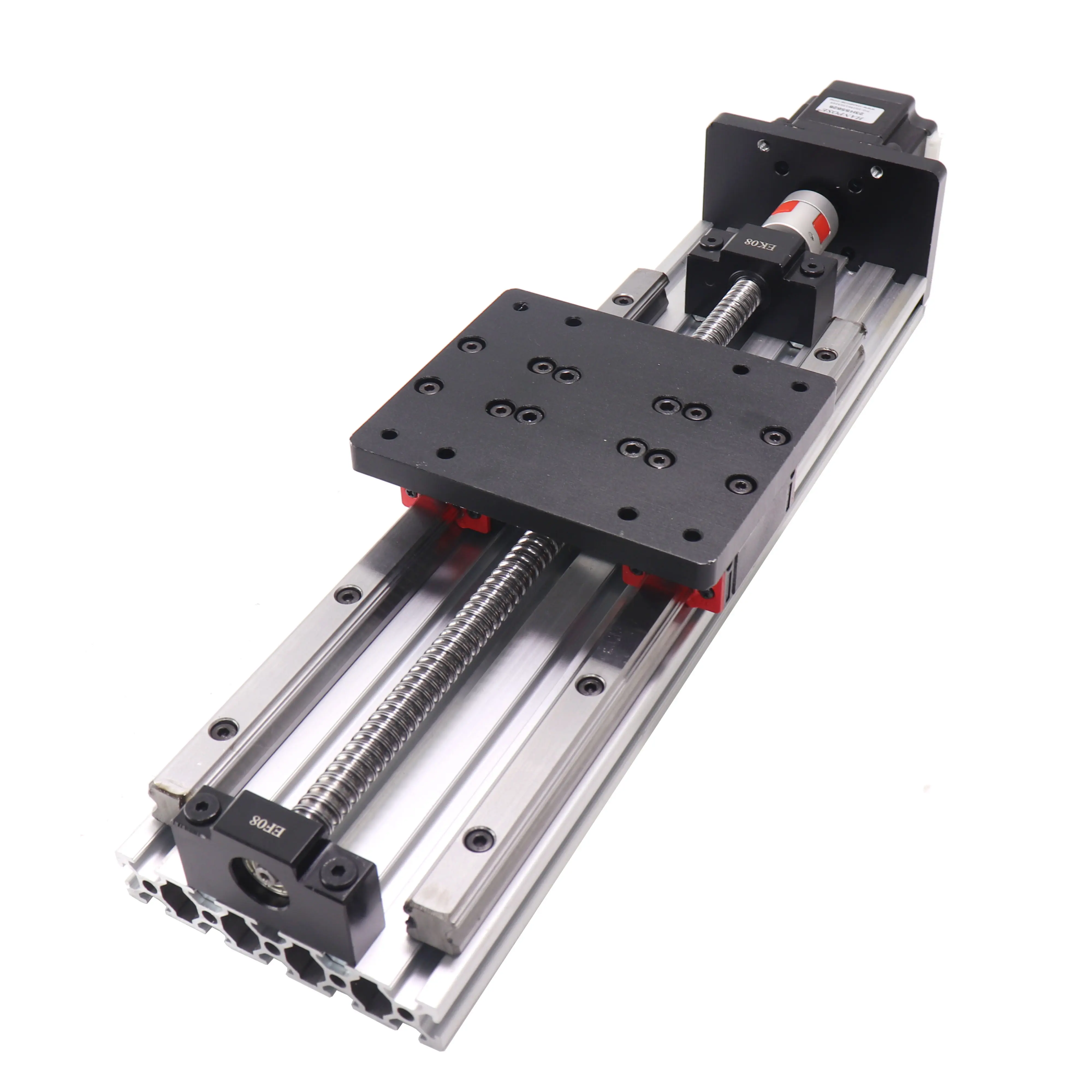 Módulo lineal de tornillo de guía cnc, de 400mm longitud de tornillo, 57 motores HPV6, mesa deslizante para impresión 3D, guía lineal beltlinear