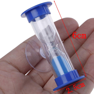 1 3 minuti colorato di plastica doccia di sabbia <span class=keywords><strong>timer</strong></span> orologio della sabbia con la tazza di aspirazione