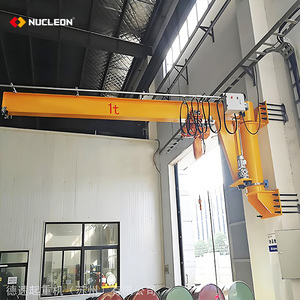 2025 सबसे लोकप्रिय न्यूक्लिक क्रेन 270 डिग्री रोटेशन आर्म स्लीविंग वॉल घुड़सवार जिब क्रेन 0.5 टन 1 टन 2 टन 3 टन - Product Image 2