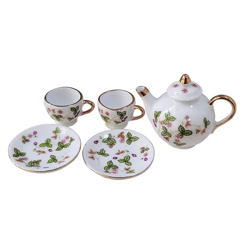 1Set Camic ALE cale 1:6 oll Ouse iniiniorea EA up et ableableware ititchen ollollhouse urniture ooys ining Ware