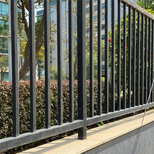 سياج من الألومنيوم سياج ساحة الحديقة لوحة سياج خارجي من الألومنيوم الحديث للمنزل - Product Image 4