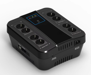 1000va UPS en línea fuera de línea de alta frecuencia 220V 230V UPS CPU controlado Auto UPS para computadoras - Product Image 6